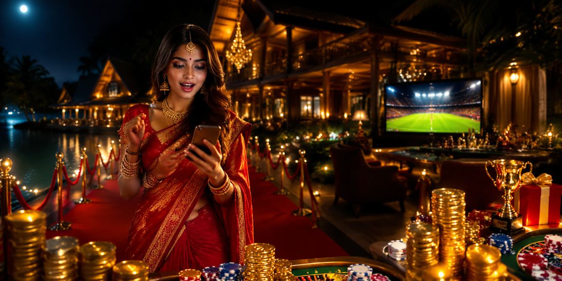 Indian woman making a deposit via mobile payment in Kerala
